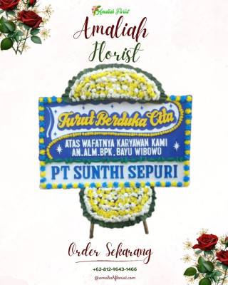 Papan Bunga Duka di Cebongan
