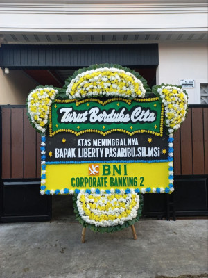Papan Bunga Duka di Cebongan