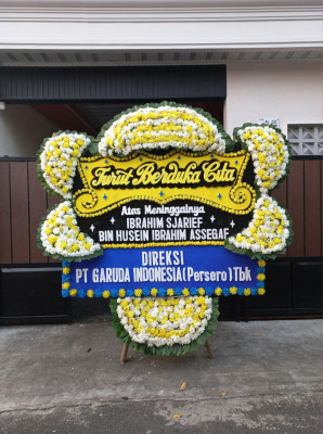 Papan Bunga Duka di Cebongan