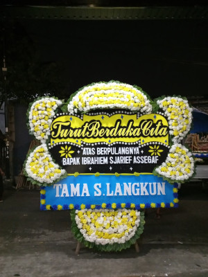 Papan Bunga Duka di Cebongan