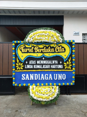 Papan Bunga Duka di Cebongan